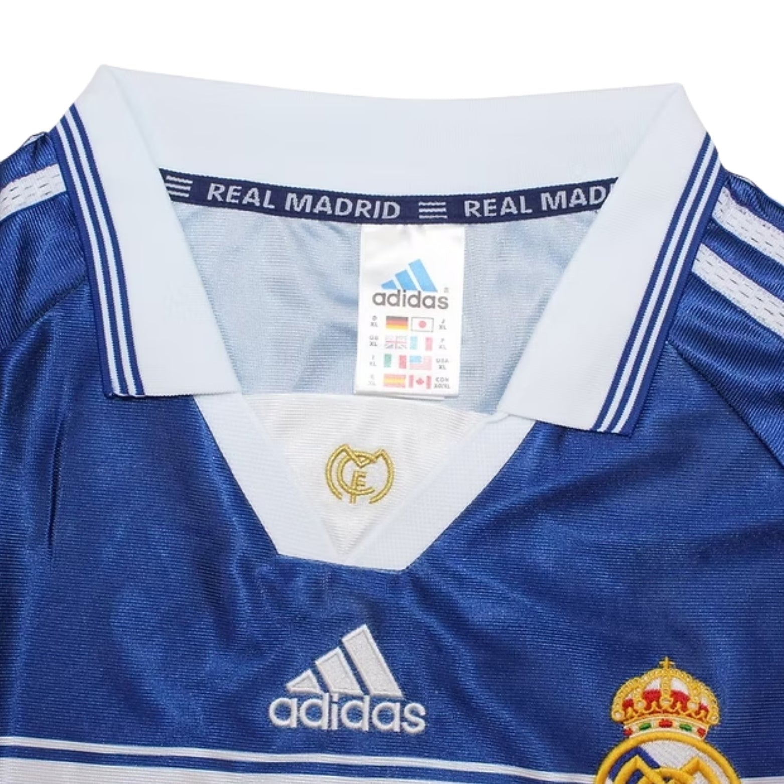 Real Madrid Extérieur 98/99 - Manches Longues