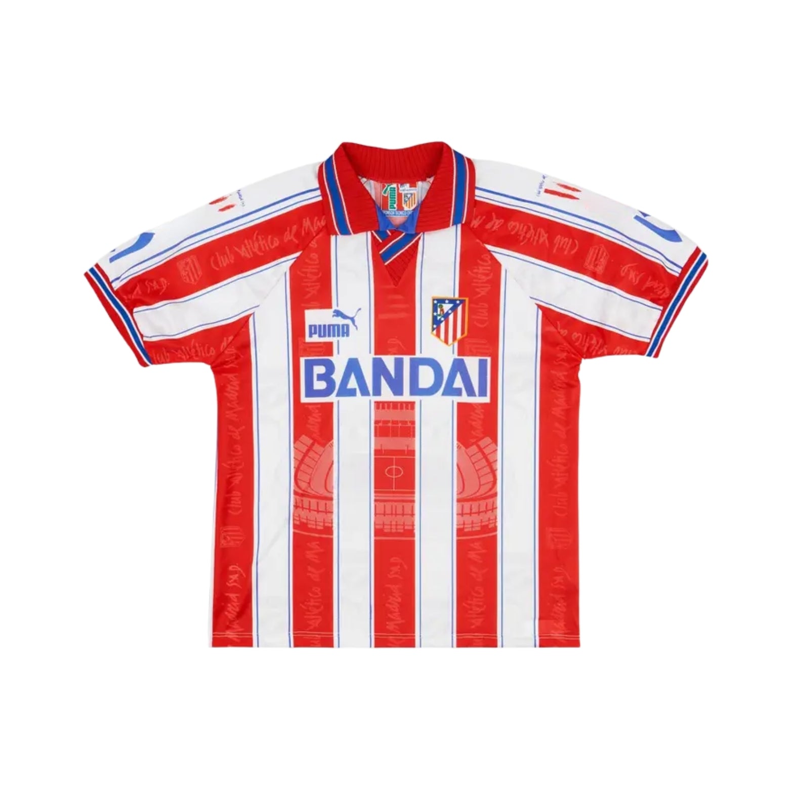 Atlético de Madrid Domicile 96/97