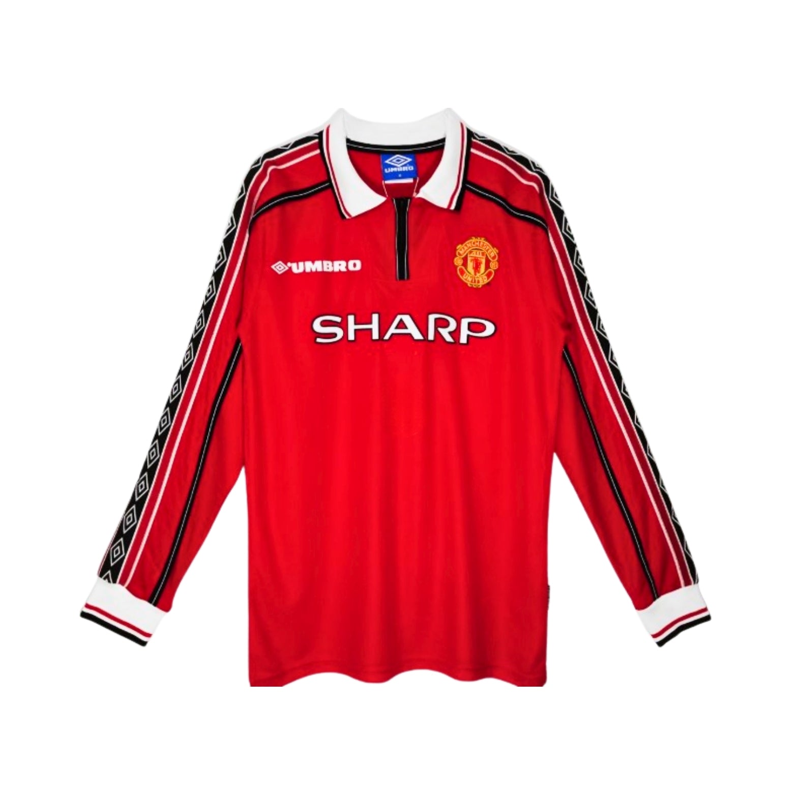 Manchester United Domicile 98/99 - Manches Longues
