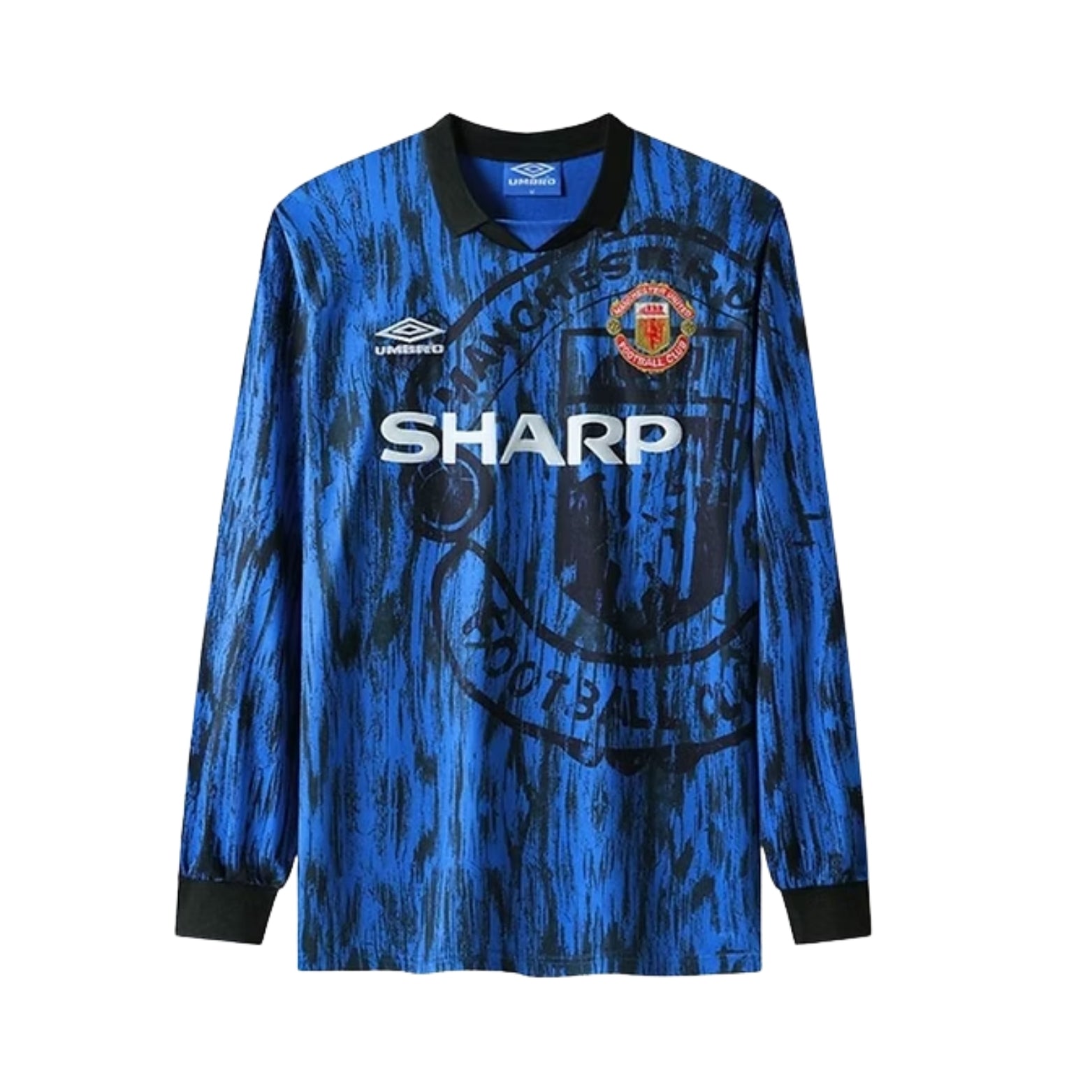 Manchester United Extérieur 92/93 - Manches Longues