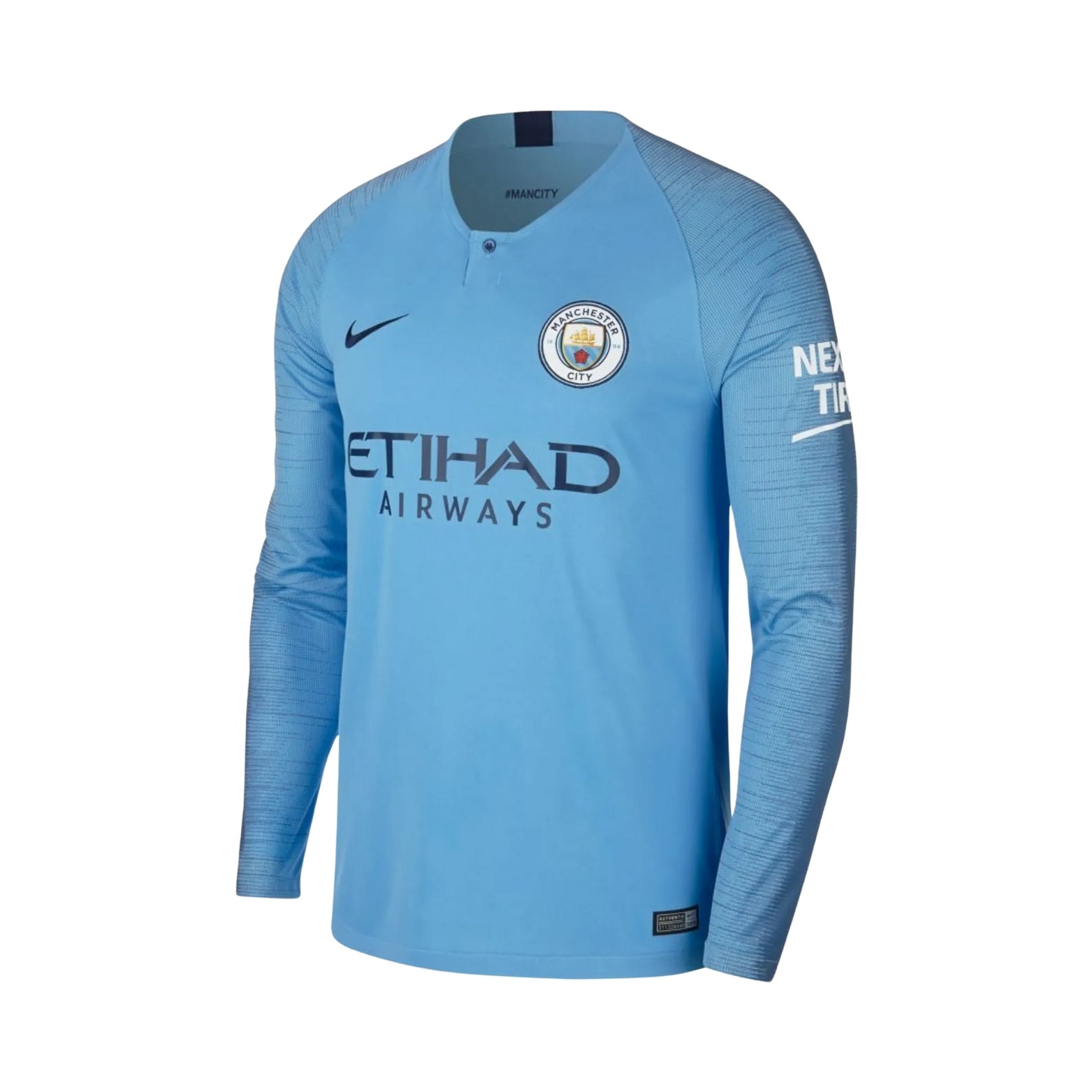 Manchester City Domicile 18/19 - Manches Longues