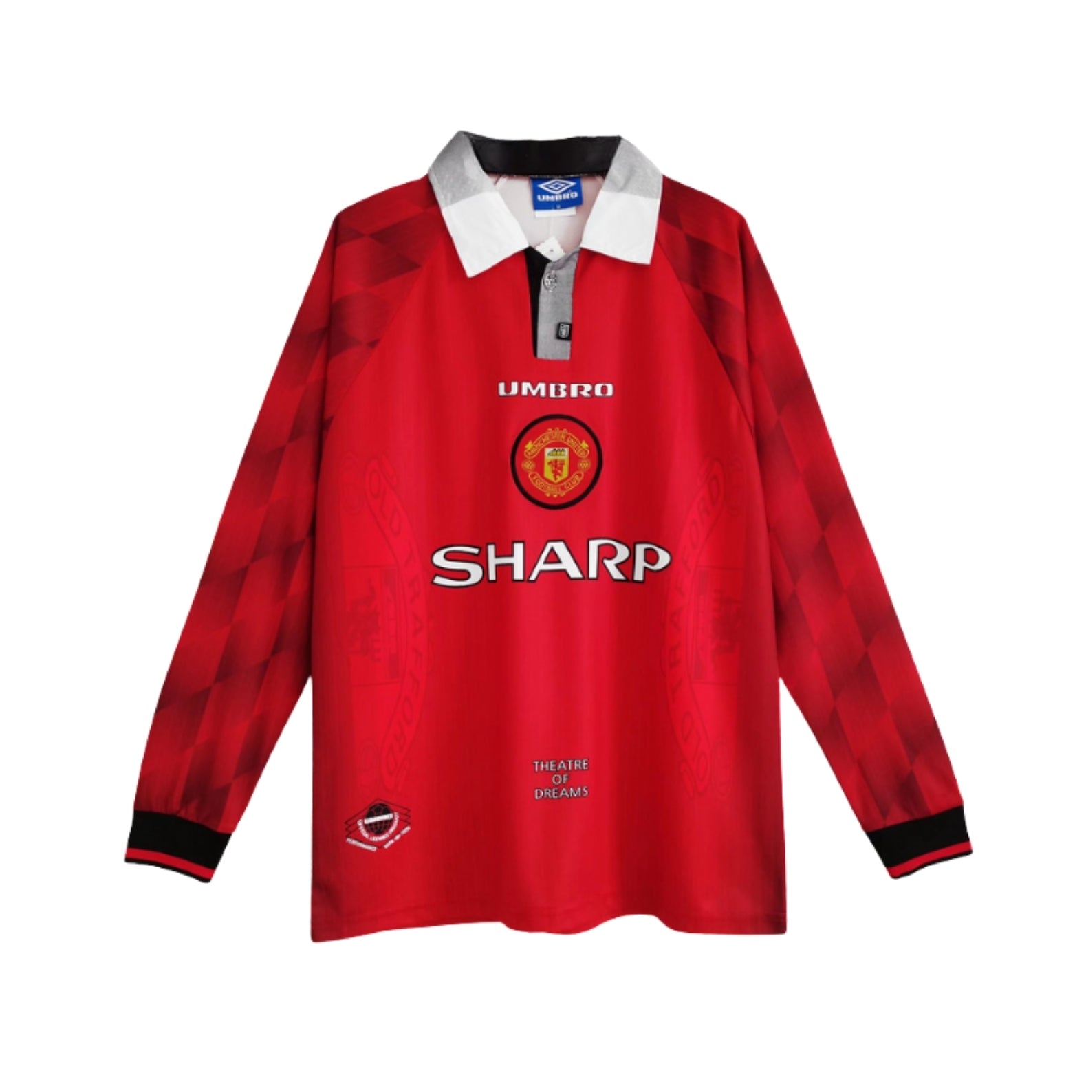 Manchester United Domicile 96/97 - Manches Longues