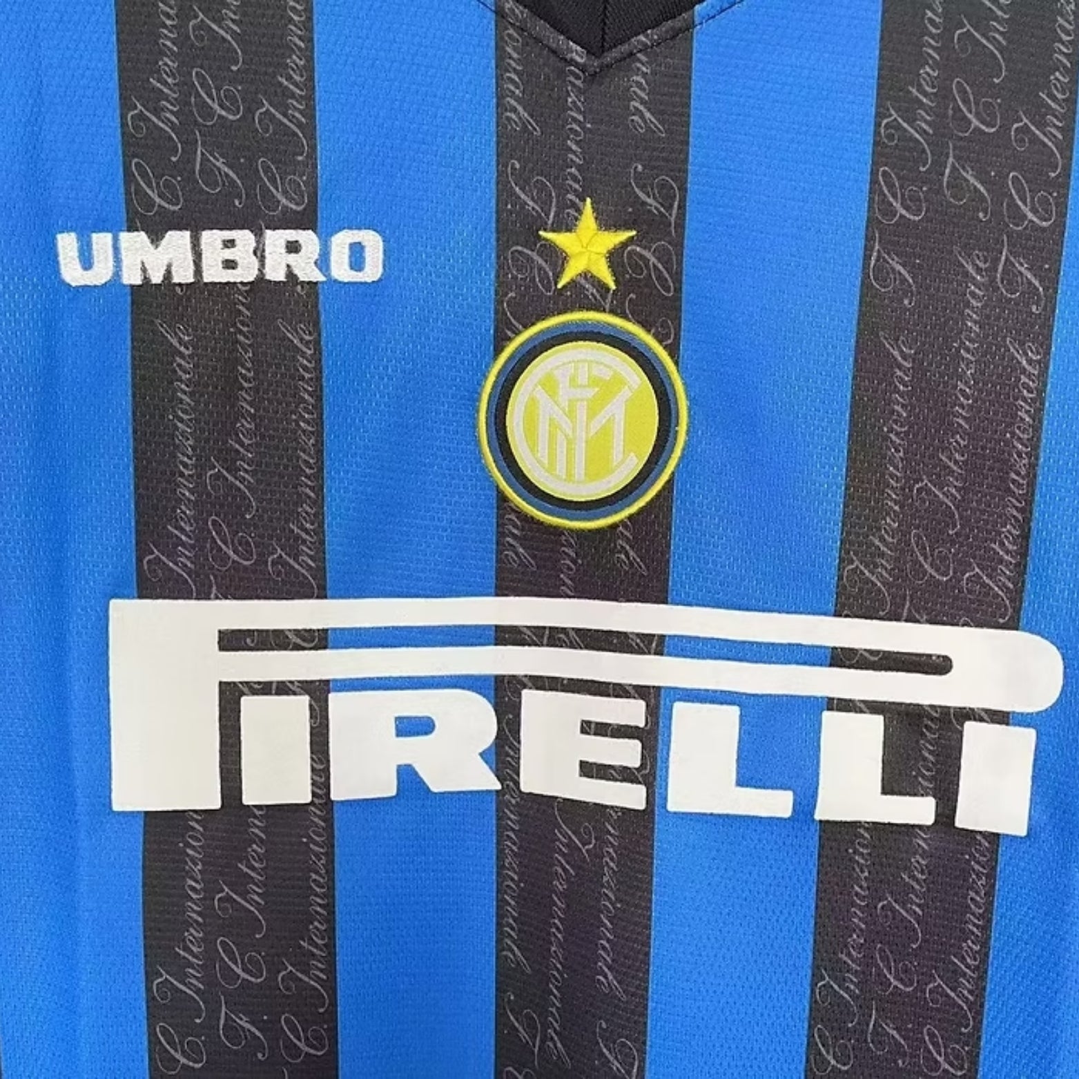Inter Milan Domicile 97/98 - Manches Longues
