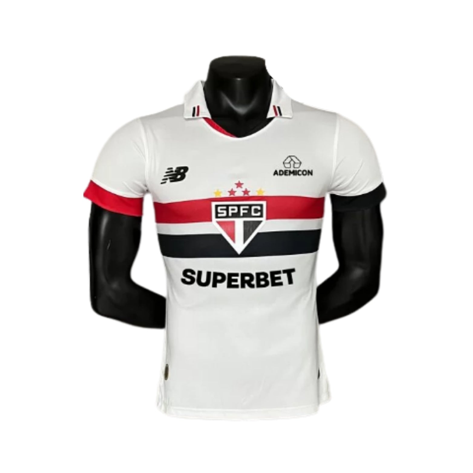 São Paulo Domicile 24/25 - Tous les Sponsors - Version Joueur