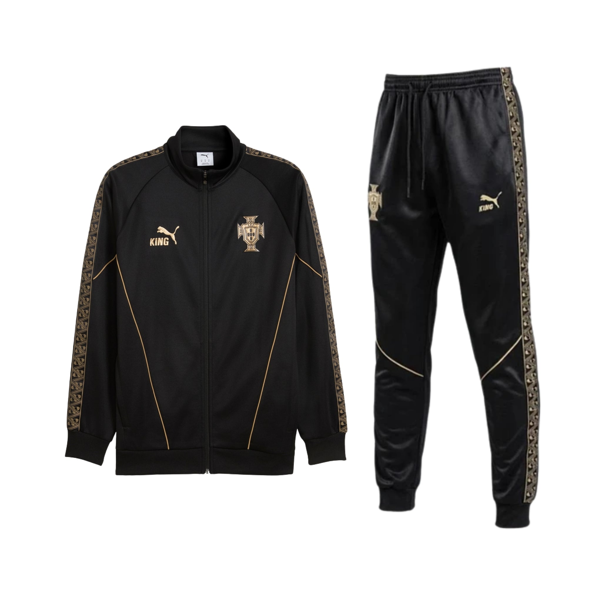 Portugal 25/26 - Survêtement - Eusébio - Zip Complet