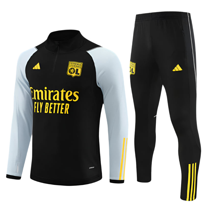 Olympique Lyonnais - Survêtement 1/2 Zip