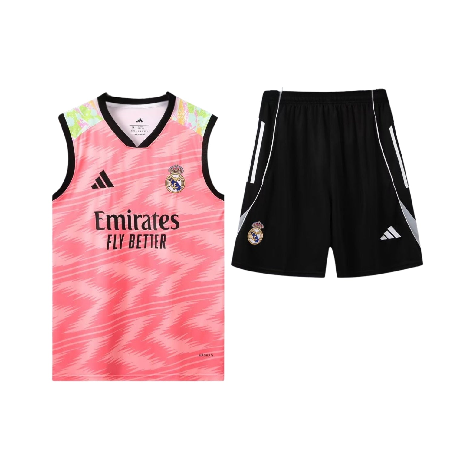 Real Madrid 25/26 - Équipement de Entraînement - Manches Cava