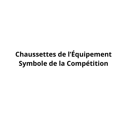 Personnalisation supplémentaire - Chaussettes de l’Équipement + Symbole de la Compétition