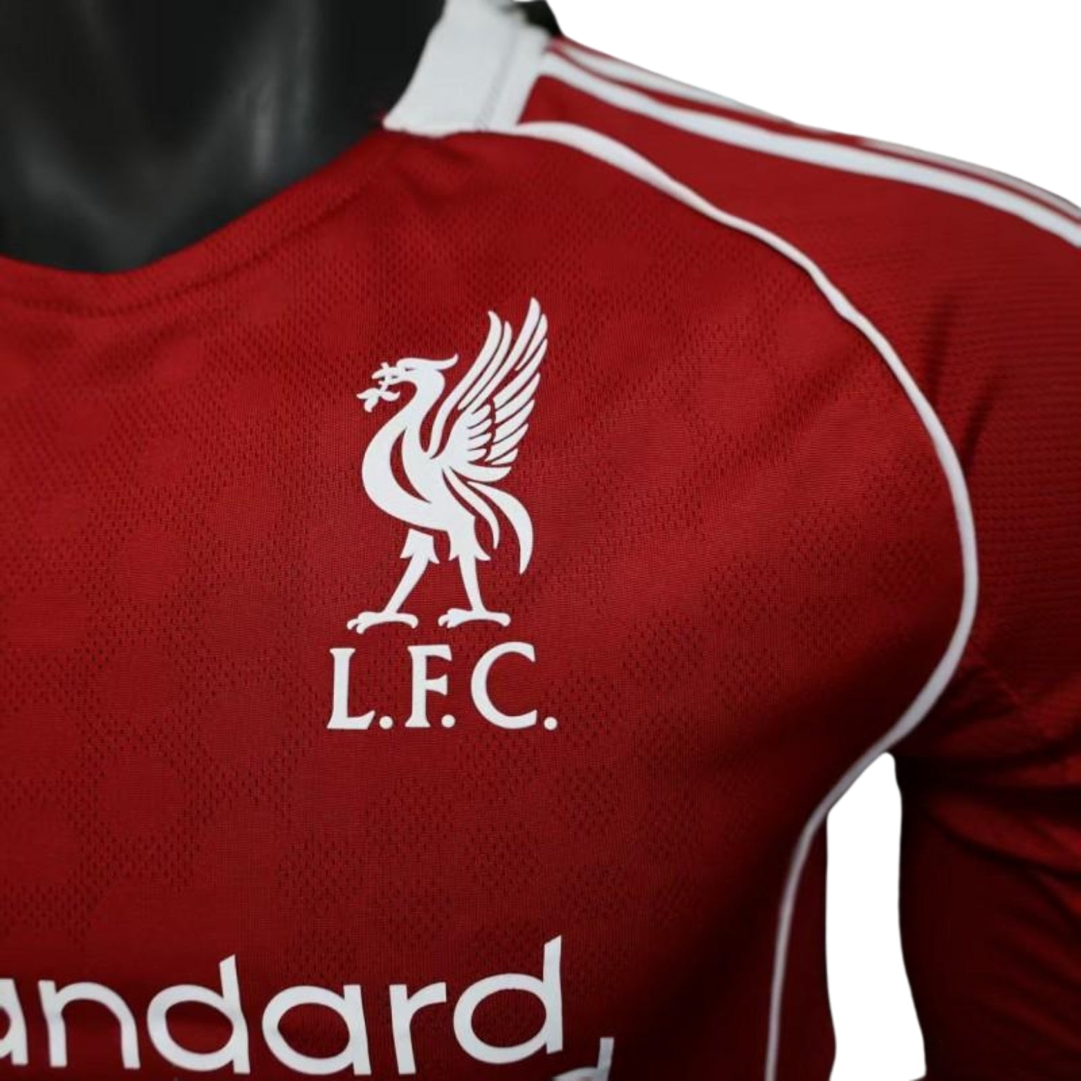 Liverpool Domicile 25/26 - Version Joueur - Manches Longues