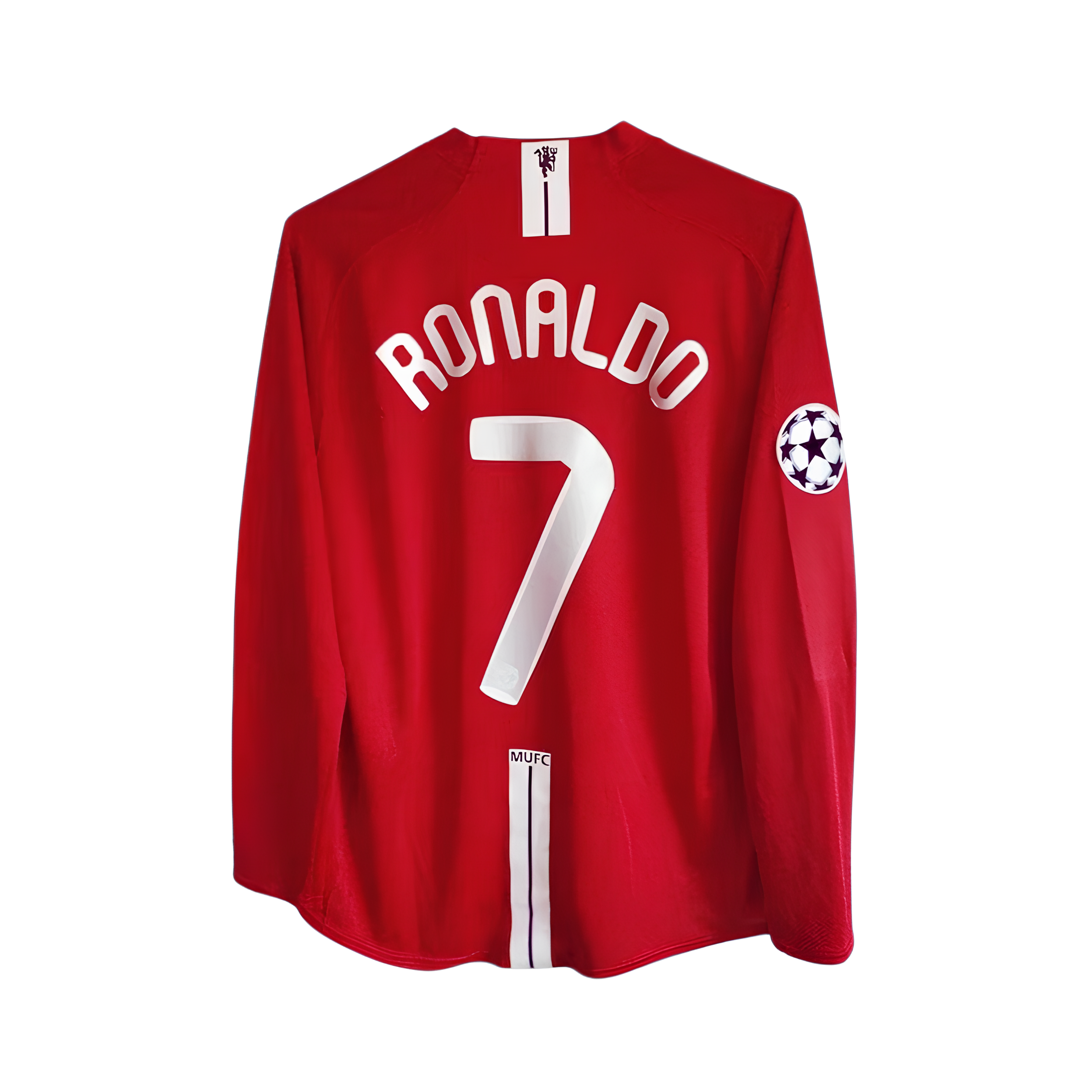 Manchester United Domicile 07/08 - Finale de la Ligue des Champions - Manches Longues - Ronaldo 7