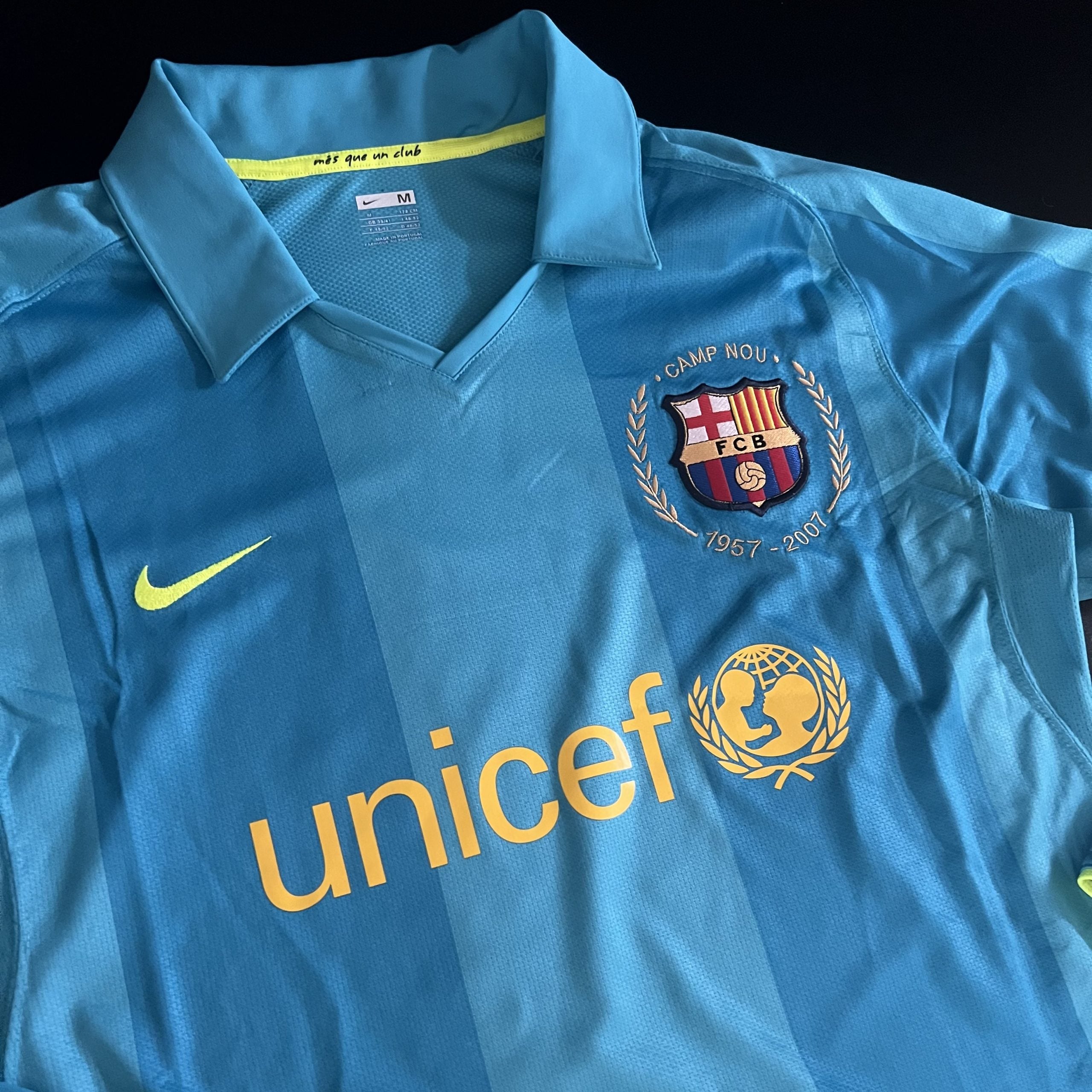 Barcelone Extérieur 07/08 - Messi 19