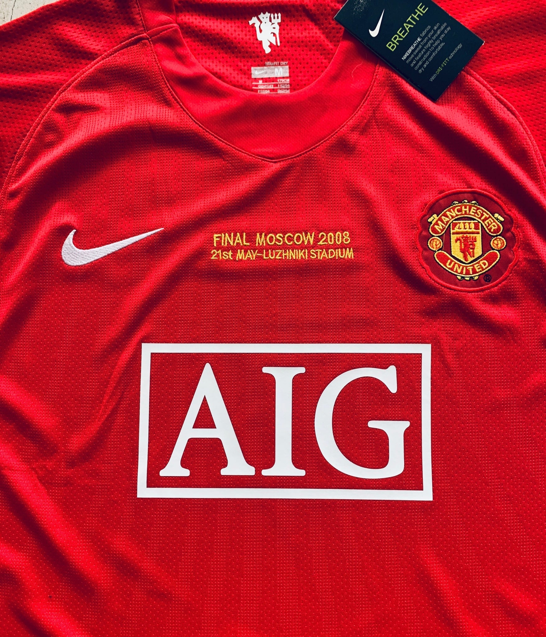 Manchester United Domicile 07/08 - Finale de la Ligue des Champions - Ronaldo 7