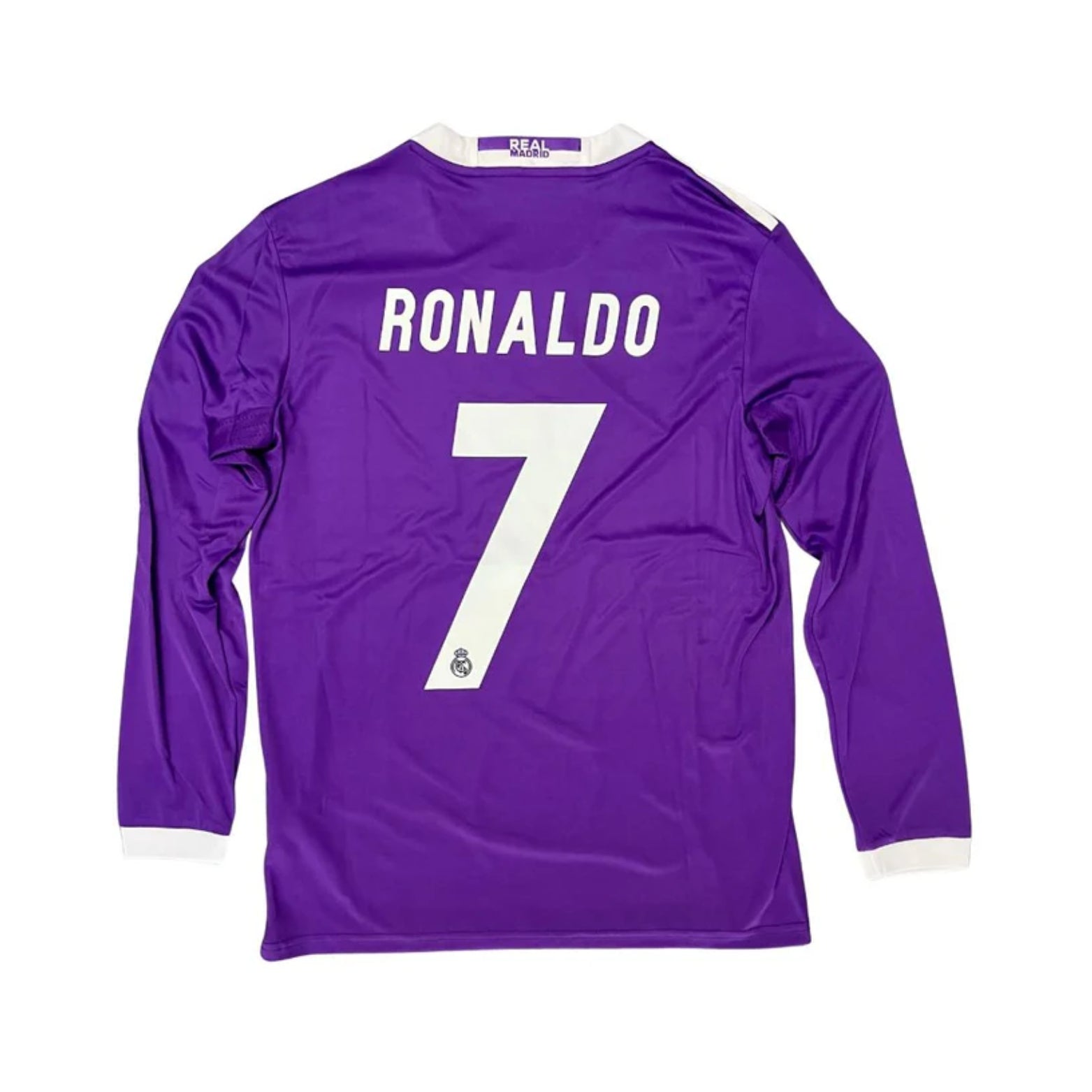 Real Madrid Extérieur 16/17 - Manches Longues - Ronaldo 7