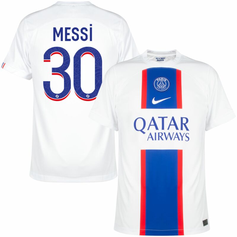PSG Troisième 22/23 - Messi 30