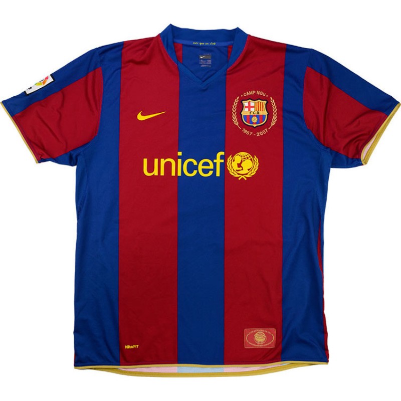 Barcelone Domicile 07/08 - Messi 19