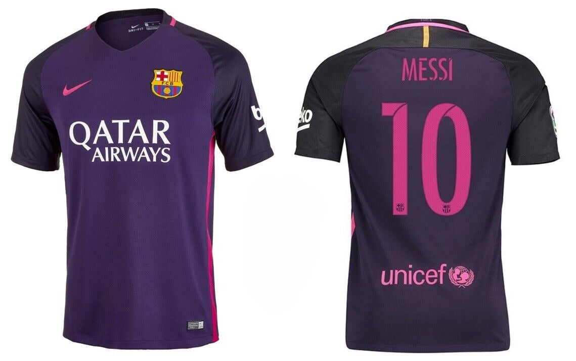 Barcelone Extérieur 16/17 - Messi 10